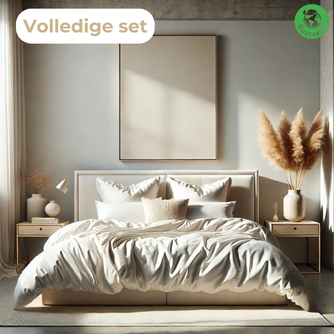 Off white Eucalyptus lyocell Beddengoed set